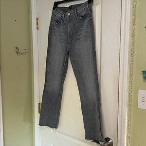 MOTHER Charcoal Denim Jeans